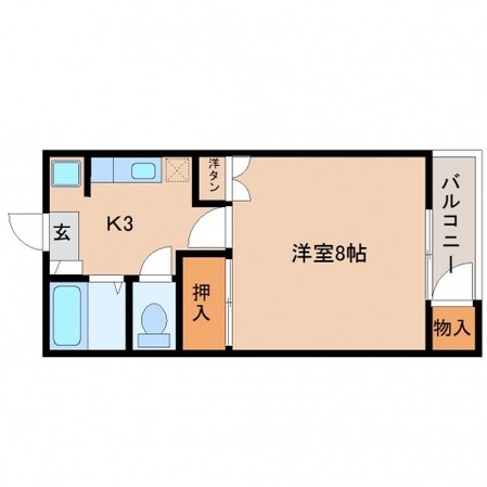 コーポコスモスⅡの物件間取画像